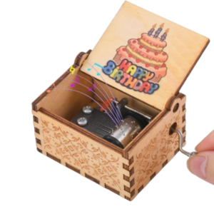 Hộp cần xoay sinh nhật